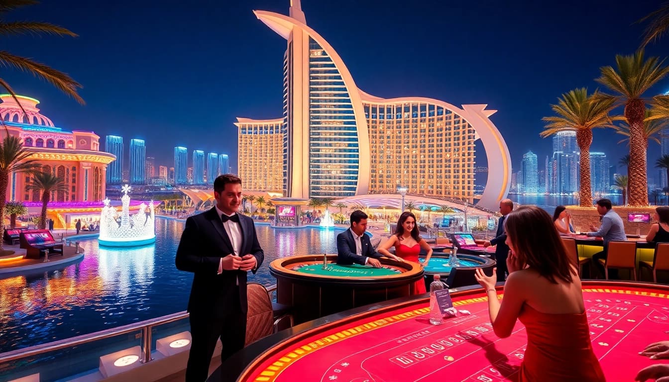 Experience the thrill of travel to Dubai’s stunning casinos, where luxury meets excitement.