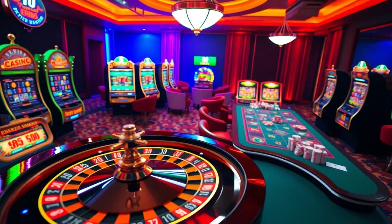 Experience the thrill of online gambling with Link FB88 at luxurious virtual casino tables.