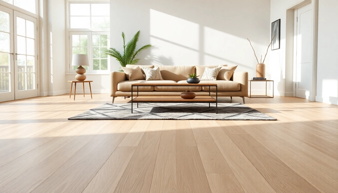 Enhance your home with quality vinyl flooring featuring elegant oak designs.
