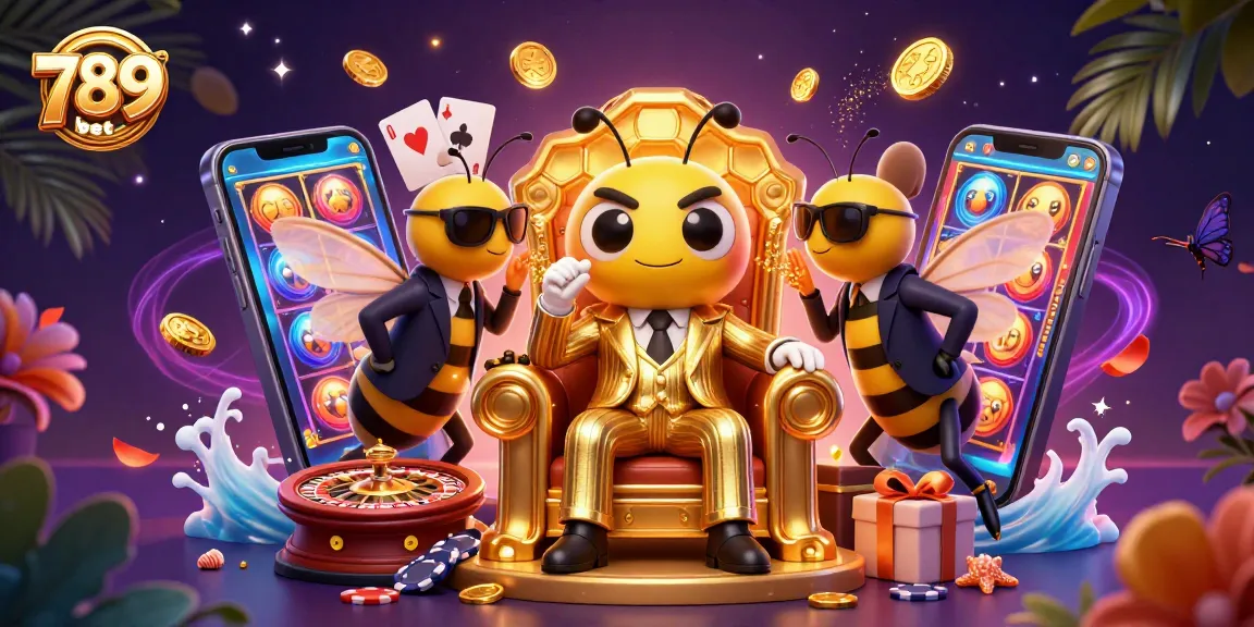 Engage with thrilling 789 bet slots and casino action through vibrant 3D characters and dynamic gaming elements.