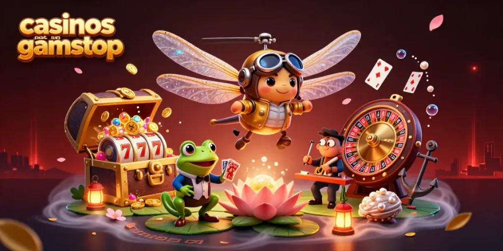 Experience excitement at casinos not on gamstop with vibrant characters and dynamic gaming elements.