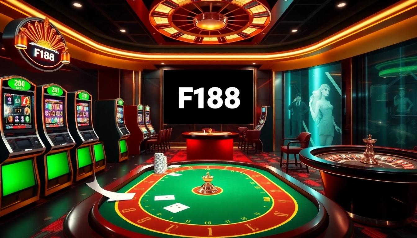 Play exciting games at the F168 game portal, featuring vibrant slots and roulette.