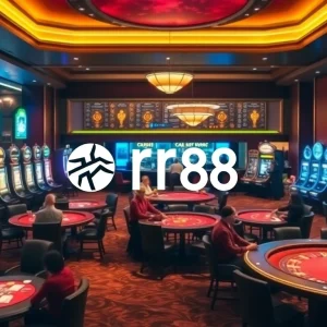 Play exciting games at RR88, a premier online casino featuring vibrant tables and thrilling action.