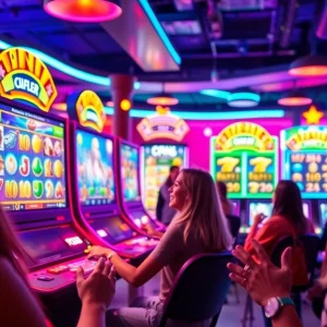 Engaging players enjoying Kode4d link in a lively gaming environment.