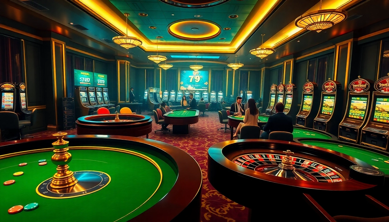 Experience thrilling moments of online gambling at https://79kking.blog/ featuring roulette, slot machines, and poker.