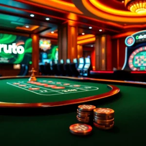 Experience vibrant casino excitement as players enjoy captivating games at birutoto's online casino.