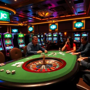 Experience thrilling gameplay at https://kjc.coffee/ with vibrant casino atmosphere and engaging players.