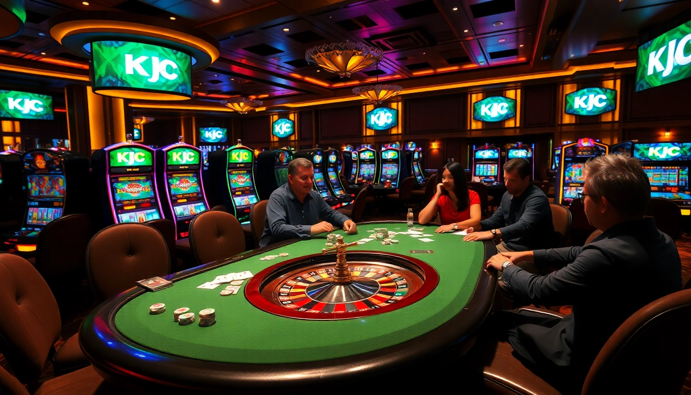 Experience thrilling gameplay at https://kjc.coffee/ with vibrant casino atmosphere and engaging players.