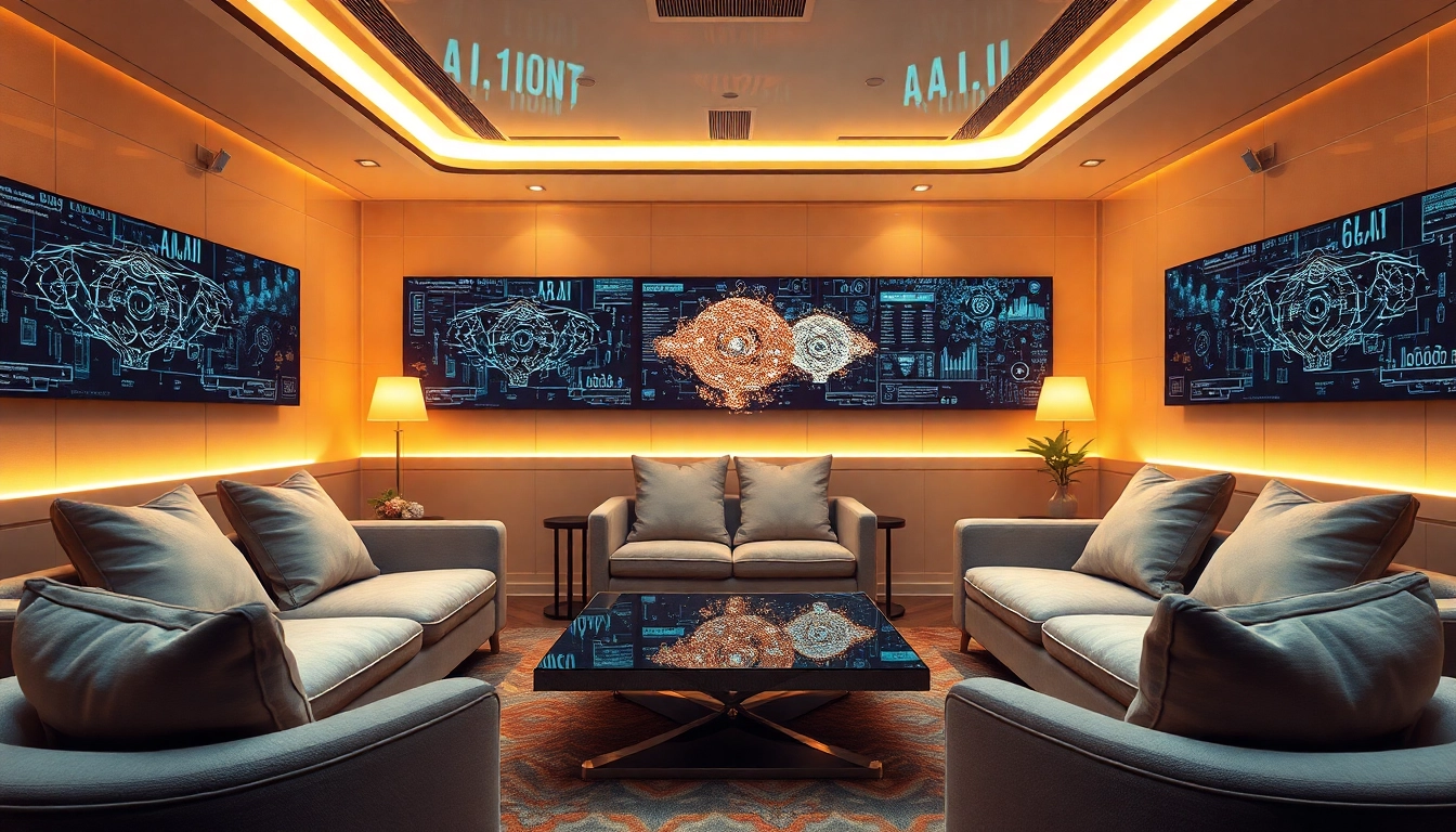 Intimate and modern discussion space exploring the concept of sex ai in relationships.