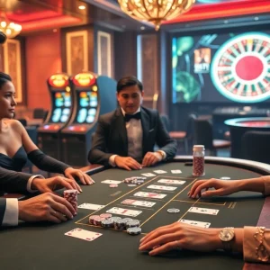 Engaged players experience the excitement of online gambling at https://mm88.sh/ with luxurious casino ambiance.