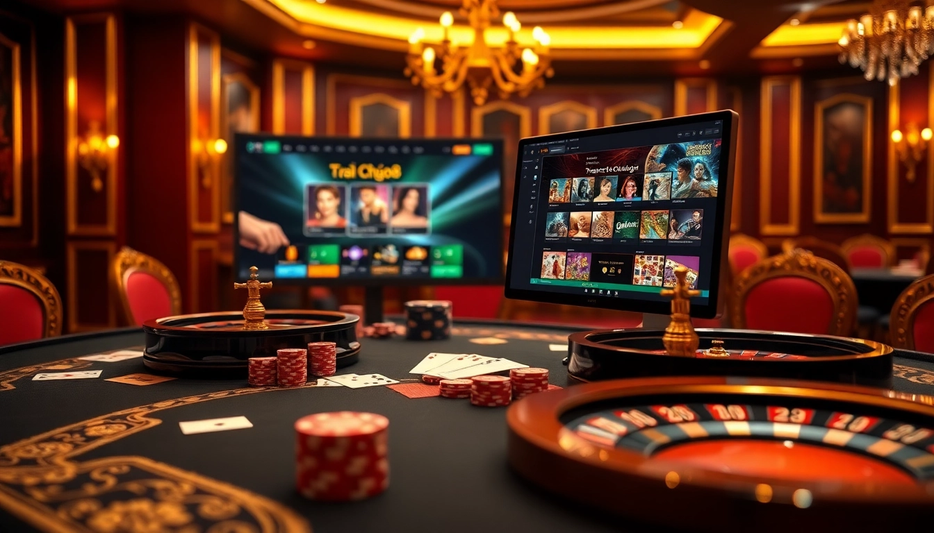 Experience luxury gambling at trang chủ go8 with inspiring casino visuals and gaming excitement.