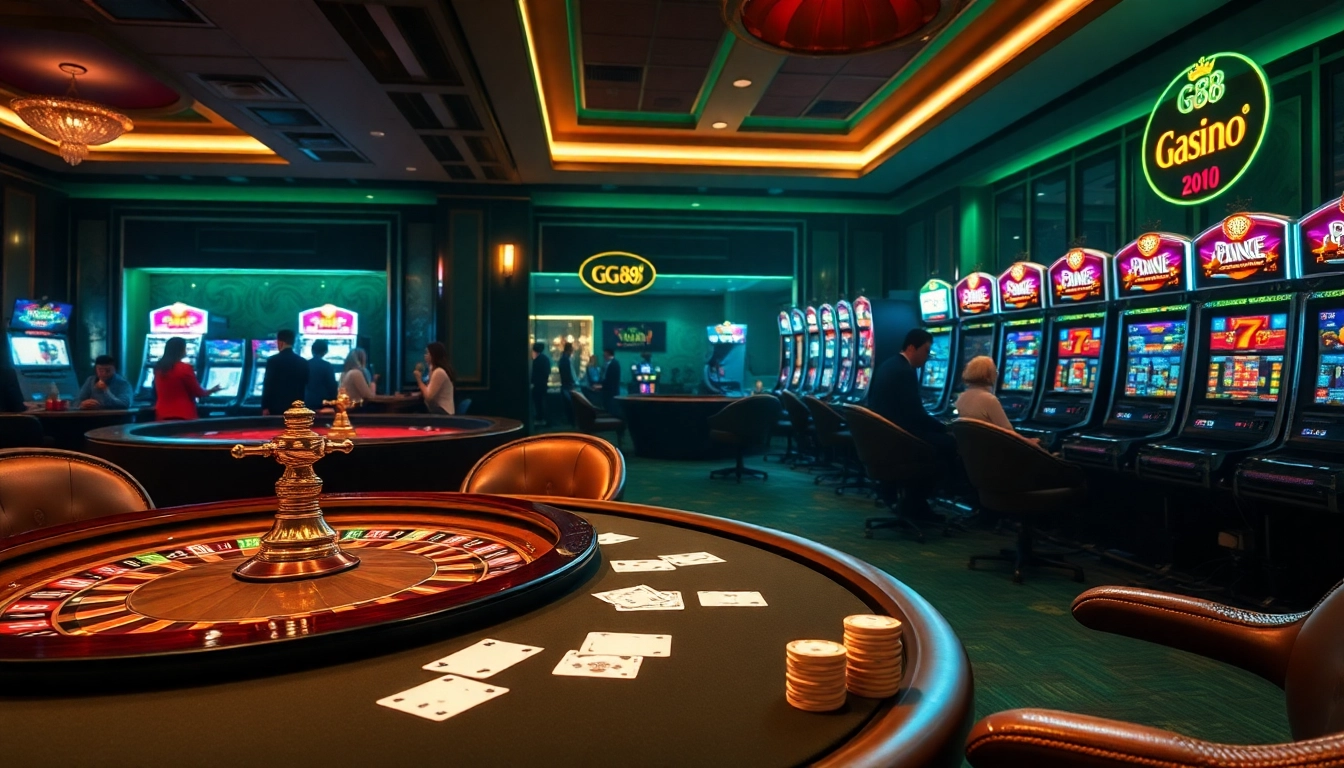 Experience excitement at GG 88 with vibrant casino games and a sophisticated ambiance.