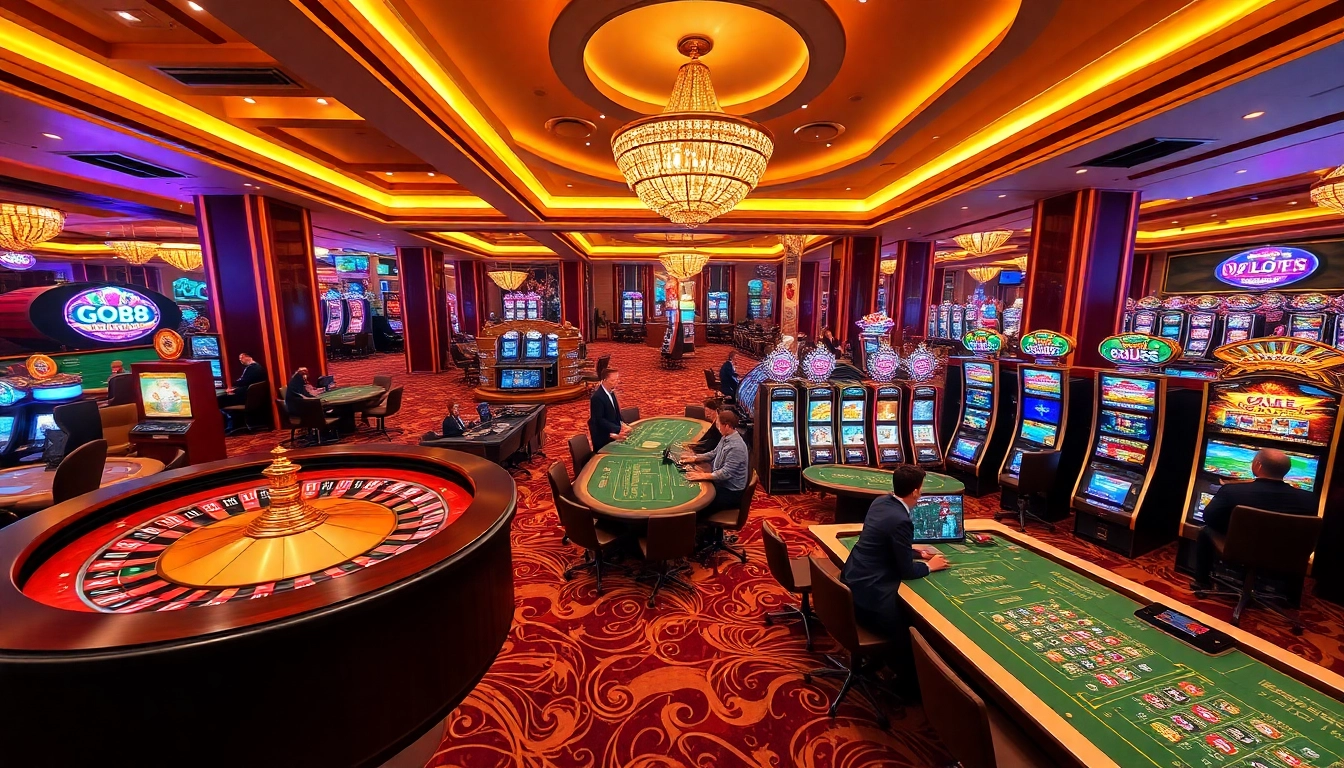 Experience thrilling games at https://go88.fast/ with professional dealers and vibrant casino ambiance.