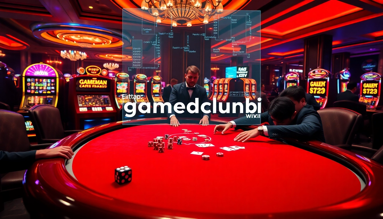 Winning at the poker table in a luxurious casino setting from https://gamemanclub.wiki with chips and cards.