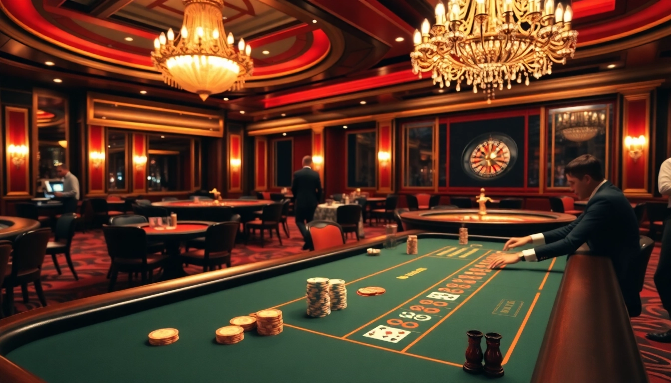 Experience the thrill of gaming at trang chủ i9bet with lively poker, roulette, and rich casino ambiance.