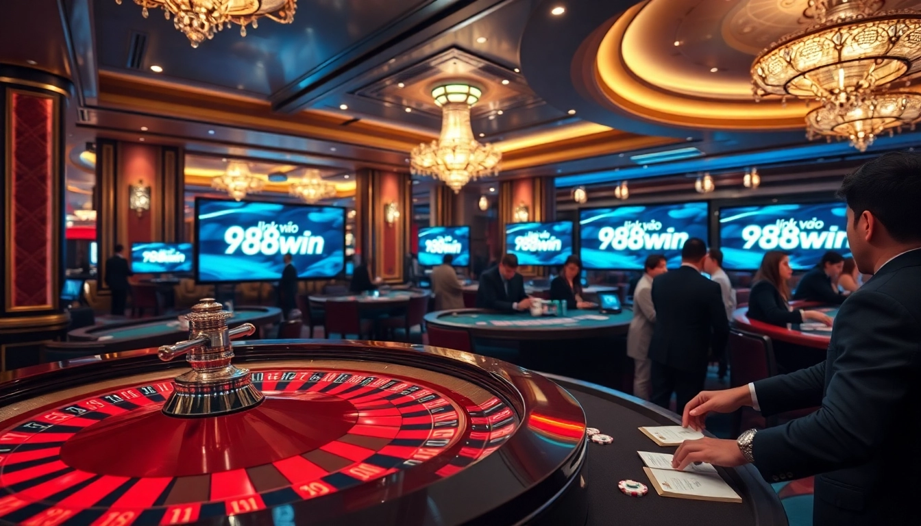 Experience the thrill of betting with link vào 98win at a vibrant casino atmosphere.