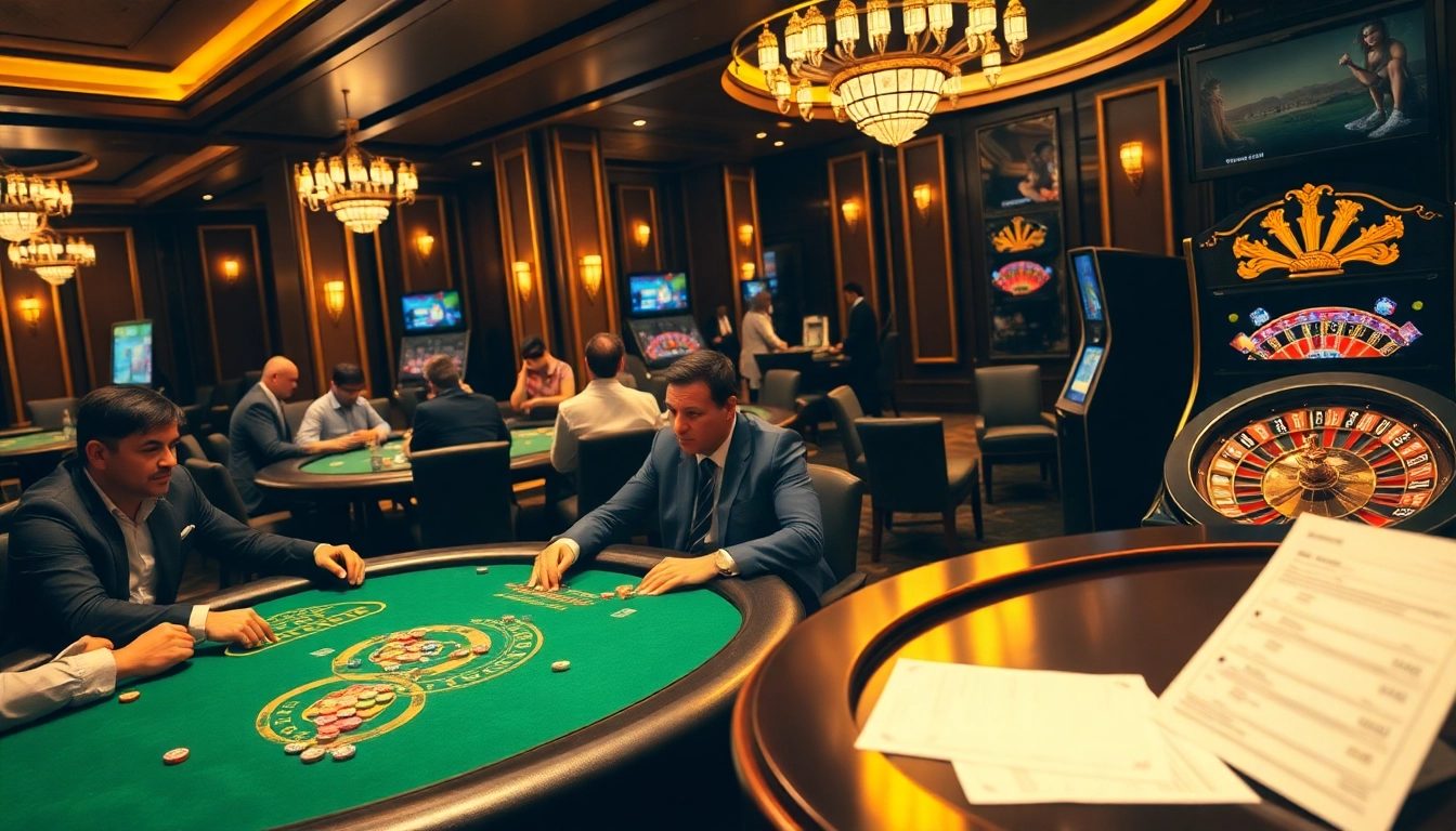 Experience thrilling gambling action at hello88.com with players at a vibrant poker table.