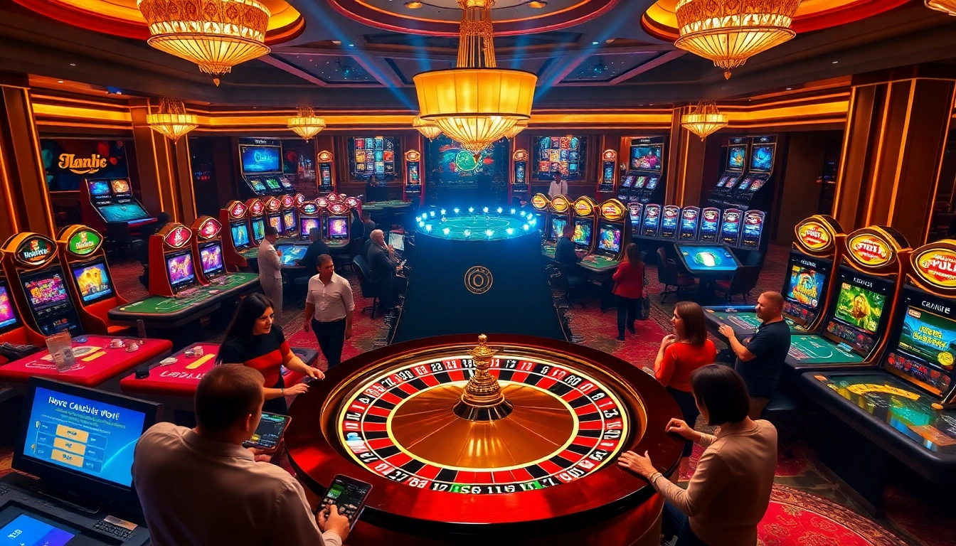 Experience the thrill of gambling with players at https://1haywin.us.com/ in a luxurious casino setting.