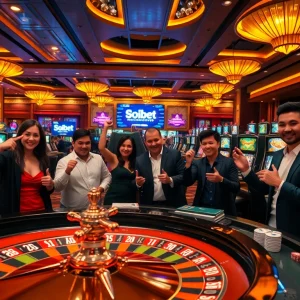 Experience high-stakes excitement at SOIBET with engaging casino gameplay and vibrant visuals.