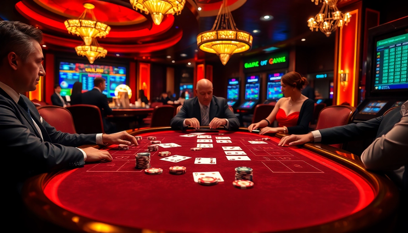 Experience the exciting Game dh88 at a luxurious casino poker table with vibrant chips and cards.