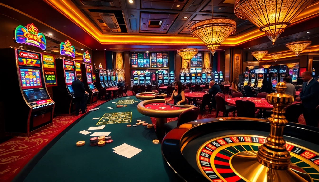 Experience the thrill of 79king casino gaming with vibrant slot machines and professional poker tables.
