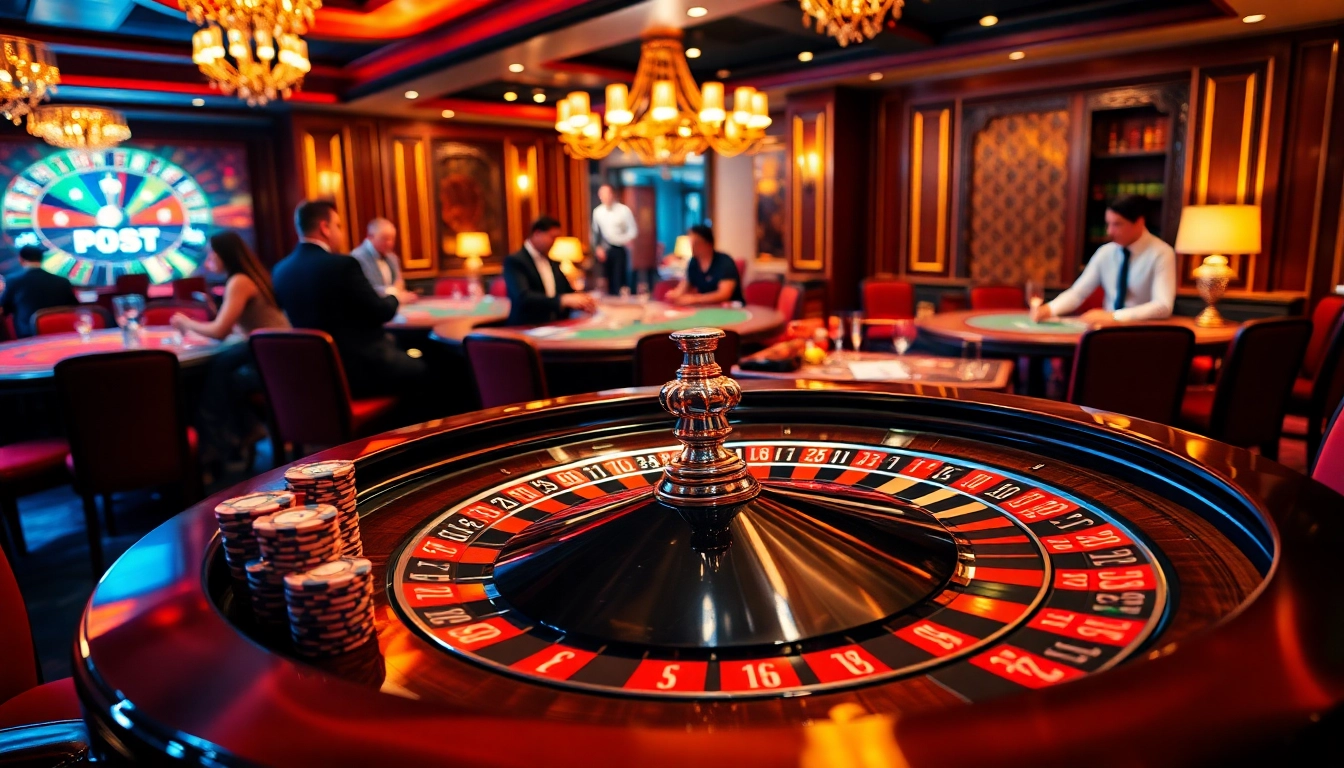 Experience the thrill of high-stakes gambling at home vvjl with luxurious casino tables and vibrant game action.