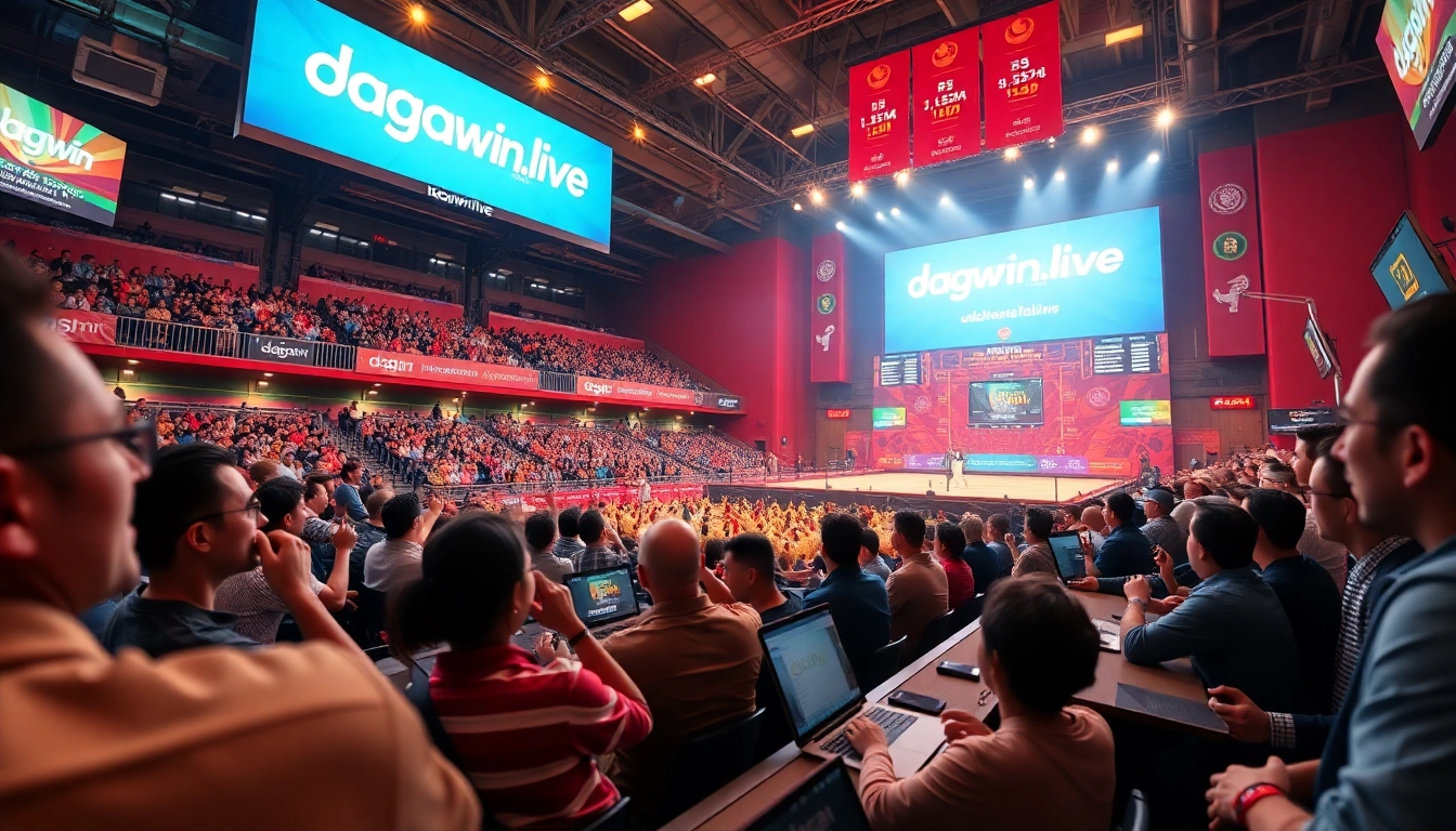 Engaging live betting arena featuring chicken fighting at dagawin.live with vibrant atmosphere and professional dealers.